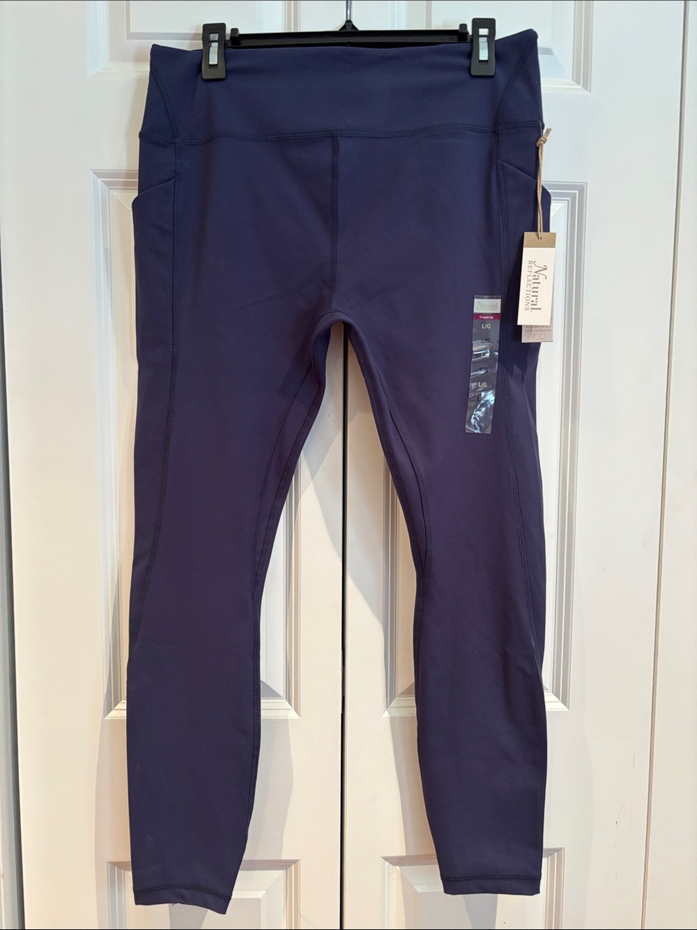 Natural Reflections Navy Leggings